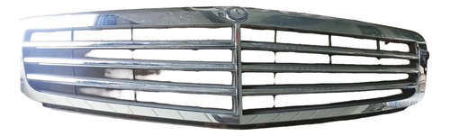 Grade Dianteira Cromada Mercedes C180 C200 C250 2007-14 Orig Prateado Brilhante - Imagem 2