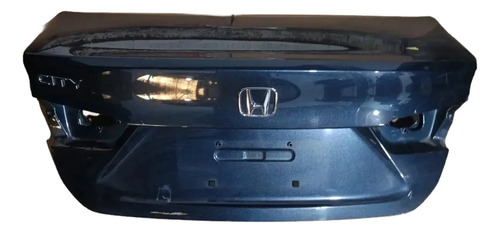 Tampa Traseira Porta Malas Honda City Sedan 2022 2023 2024 Azul - Imagem 2