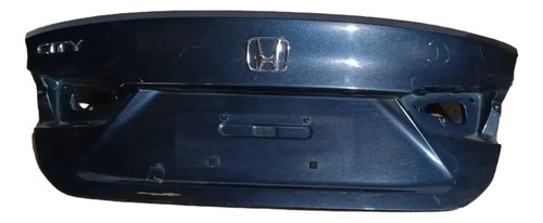 Tampa Traseira Porta Malas Honda City Sedan 2022 2023 2024 Azul - Imagem 3
