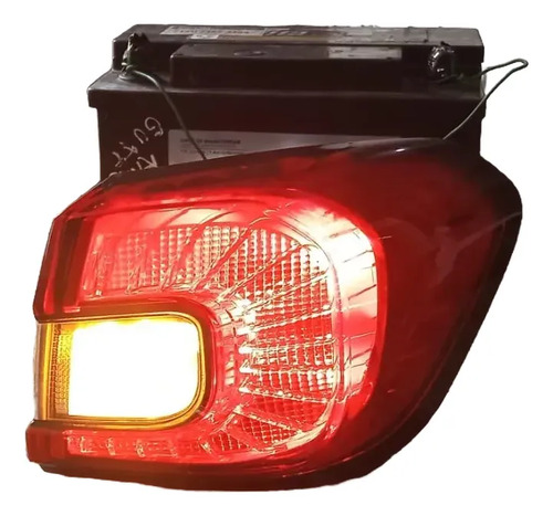Lanterna Traseira Direita Fiat Argo 2018 A 2025 2a015138494 Direito/passageiro Vermelho - Imagem 2