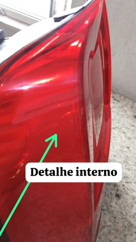 Lanterna Traseira Esquerda Vw Saveiro G7 G8 5u7945095g Esquerdo/motorista Vermelho - Imagem 4