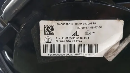 Lanterna Traseira Direita Fiat Argo 2018 A 2025 2a015138494 Direito/passageiro Vermelho - Imagem 6