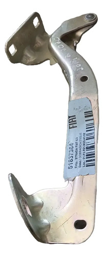 Dobradiça Esquerda Braço Capô Fiat Uno 2012-2021 Fiorino - Imagem 1