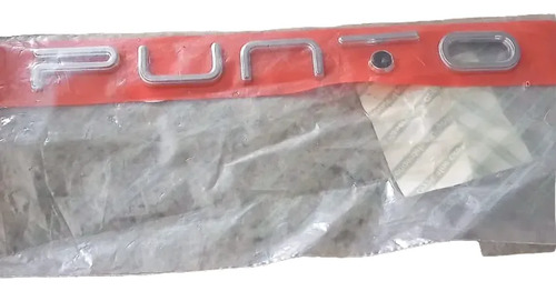 Emblema Fiat Punto Tampa Traseira 2013-2017 Original Prateado - Imagem 4