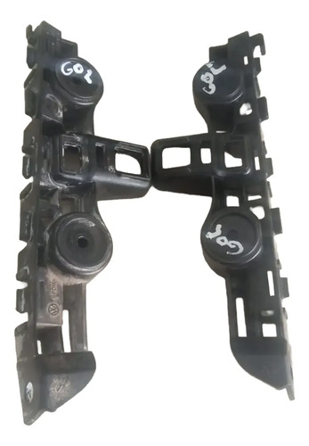 Par Guias Parachoque Diant Volkswagen Gol Saveiro 2015-2023