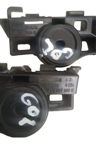 Par Guias Parachoque Diant Volkswagen Gol Saveiro 2015-2023 - Imagem 3
