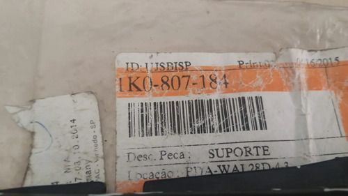 Guia Parachoque Volkswagen Jetta Bora 2005 A 2010 Original - Imagem 4