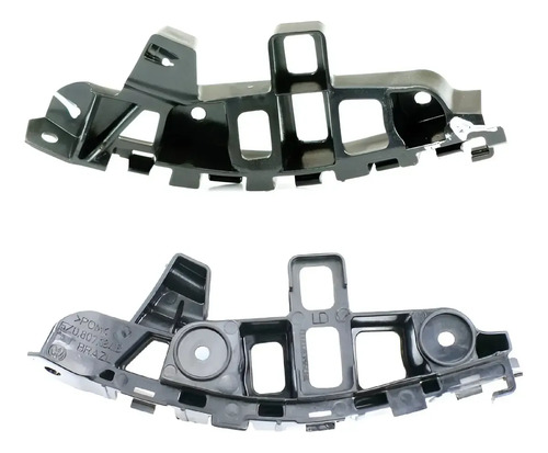 Par Guias Parachoque Dianteiro Vw Fox Spacefox 2015-2019