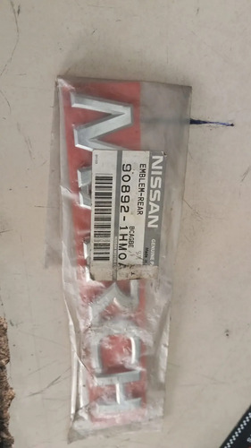 Emblema Tampa Nissan March 12 20 Original 908921hm0a Cromado