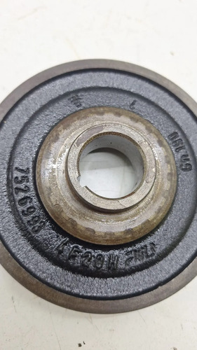 Polia Virabrequim Uno Fiorino Fiasa Carburada 2385 Cx49