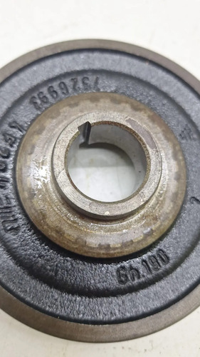 Polia Virabrequim Uno Fiorino Fiasa Carburada 2385 Cx49 - Imagem 7