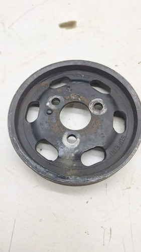 Polia Bomba Direção Renault Logan Sandero 2007 2013 2391cx49 Preto - Imagem 2