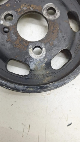 Polia Bomba Direção Renault Logan Sandero 2007 2013 2391cx49 Preto - Imagem 4