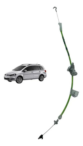Cabo Haste Fechadura Traseira Esquerda Vw Fox Spacefox