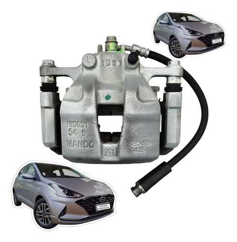 Pinça Freio Dianteira Esquerda Hyundai Hb20 2020 A 2025
