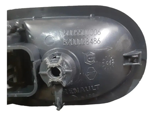 Maçaneta Interna Renault Megane Lado Direito 2009 A 2012 Dianteira/traseira - Imagem 4