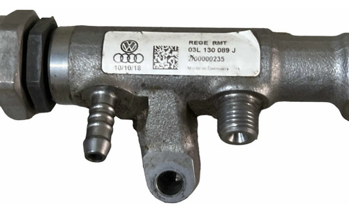 Flauta Injecao Amarok 2.0 Com Sensor Original 03l130089j - Imagem 5