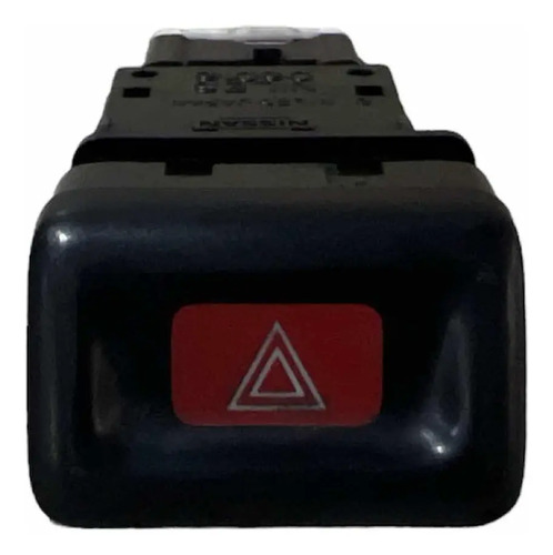 Botao Alerta Nissan Maxima Usado Original Preto - Imagem 2