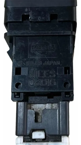 Botao Alerta Nissan Maxima Usado Original Preto - Imagem 4