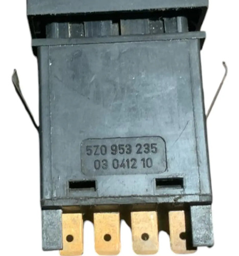 Interruptor Pisca Alerta Volkswagen Fox Preto - Imagem 2