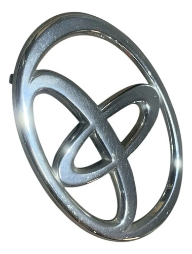 Emblema Grade Dianteira Toyota Hilux 2005 A 2015 Original Cinza