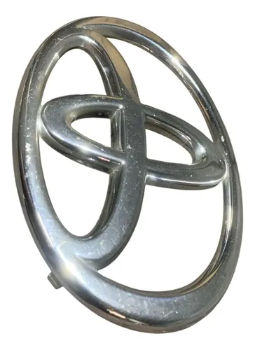 Emblema Grade Dianteira Toyota Hilux 2005 A 2015 Original Cinza - Imagem 4