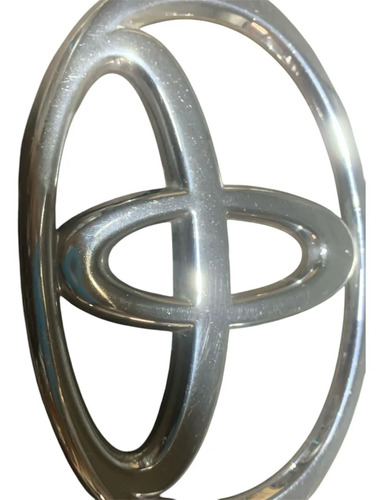 Emblema Grade Dianteira Toyota Hilux 2005 A 2015 Original Cinza - Imagem 5