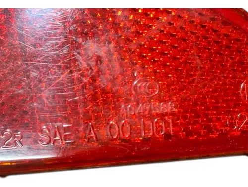 Lanterna Olho De Gato Refletor Traseiro Subaru Impreza Hatch Vermelho - Imagem 2