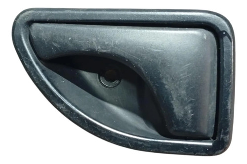 Maçaneta Interna Esquerda Renault Kangoo 2011 A 2014 Preto Dianteira