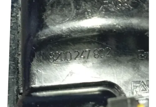 Maçaneta Interna Esquerda Renault Kangoo 2011 A 2014 Preto Dianteira - Imagem 5