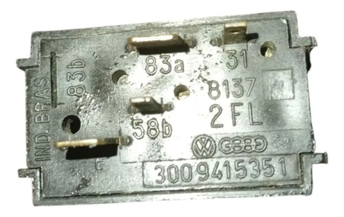 Botao Comando Volkswagen Santana Usado Original 88 A 99 - Imagem 4
