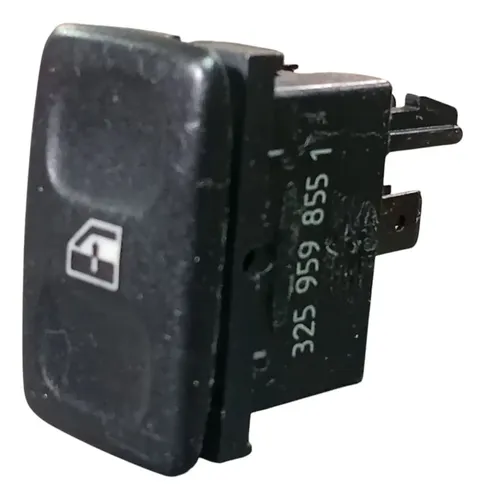 Botão Vidro Elétrico Vw Gol Parati Saveiro Quadrado 1988/96 - Imagem 2