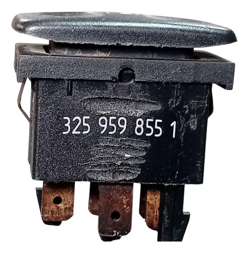 Botão Vidro Elétrico Vw Gol Parati Saveiro Quadrado 1988/96 - Imagem 3