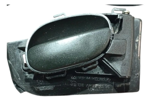 Maçaneta Porta Interior Lado Direito Peugeot 206 2003 A 2010 Preto Traseira