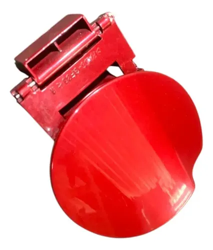 Portinhola Tampa Do Tanque Combustível Peugeot 307 07 A 12 Vermelho - Imagem 2