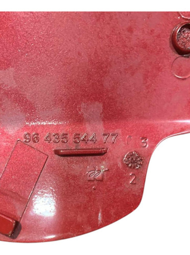 Portinhola Tampa Do Tanque Combustível Peugeot 307 07 A 12 Vermelho - Imagem 5