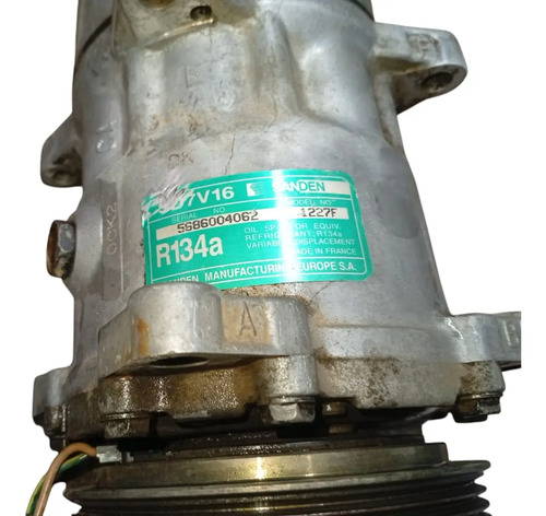 Compressor Ar Condicionado Citroen Xsara Picasso 1998 A 2008 - Imagem 2