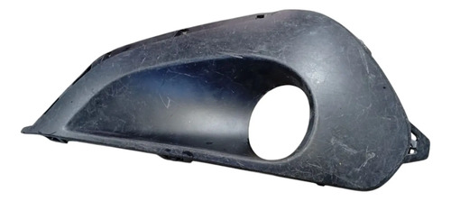 Moldura Milha Lado Esquerdo Peugeot 208 2015 A 2019 Original Preto Esquerdo