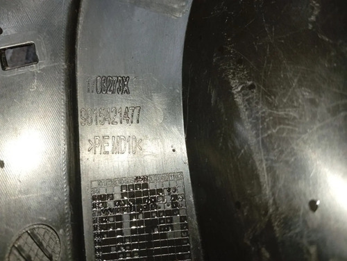 Moldura Milha Lado Esquerdo Peugeot 208 2015 A 2019 Original Preto Esquerdo - Imagem 5