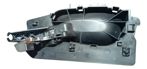 Maçaneta Interna Lado Direito Peugeot 307 2007 A 2011  Preto Traseira - Imagem 5