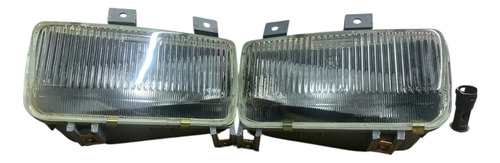 Par Farol Auxiliar Milha Gm Monza Original 1991 A 1996 Branco - Imagem 2