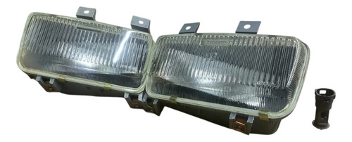 Par Farol Auxiliar Milha Gm Monza Original 1991 A 1996 Branco - Imagem 5