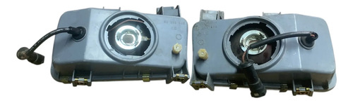 Par Farol Auxiliar Milha Gm Monza Original 1991 A 1996 Branco - Imagem 7