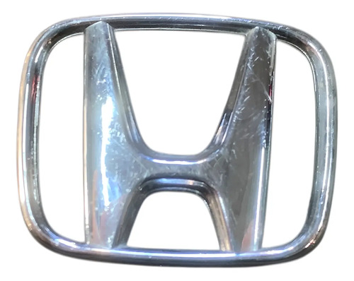 Emblema Volante Honda Hrv City Fit New Civic 13 Pinos 07 18 Cinza