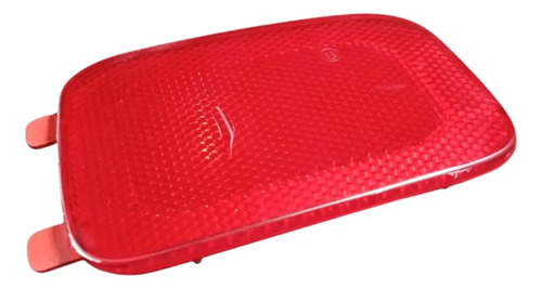Refletor Olho De Gato Lado Esq Fiat Uno Vivace 2012 A 2013 Vermelho - Imagem 2