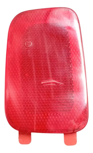 Refletor Olho De Gato Lado Esq Fiat Uno Vivace 2012 A 2013 Vermelho - Imagem 5