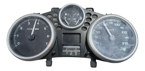 Painel De Instrumento Peugeot 207 1.4 2008 A 2012 Preto - Imagem 2