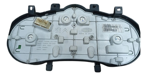 Painel De Instrumento Peugeot 207 1.4 2008 A 2012 Preto - Imagem 6