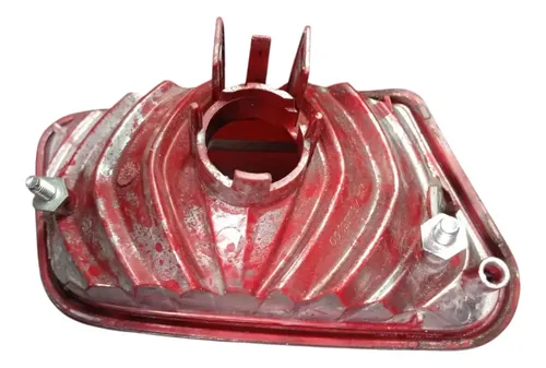 Refletor Olho De Gato Lado Esquerdo Fiat Stilo 2003 A 2010 Vermelho - Imagem 4