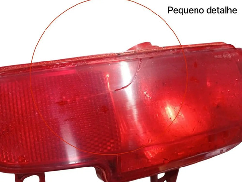 Refletor Olho De Gato Lado Direito Peugeot 207 2008 A 2013 Vermelho - Imagem 2